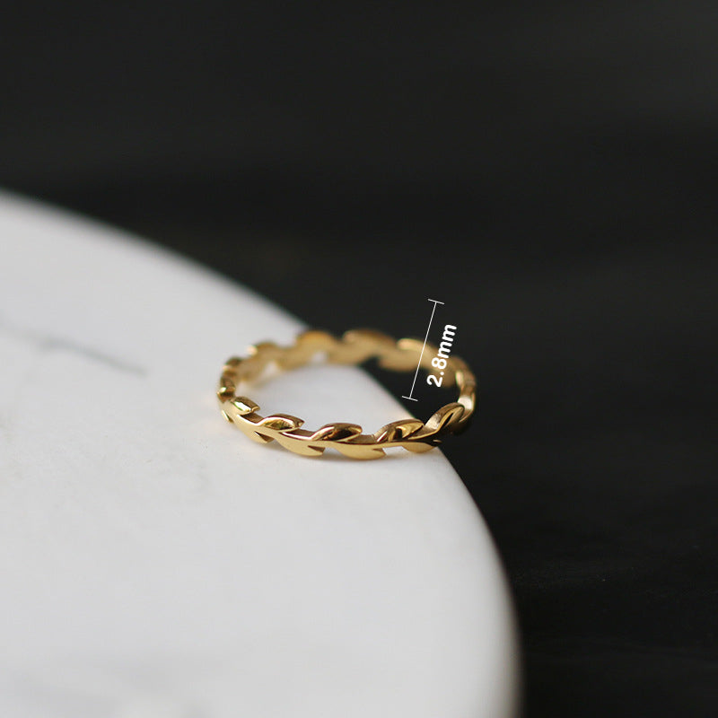 Ivy & Wheat Rings