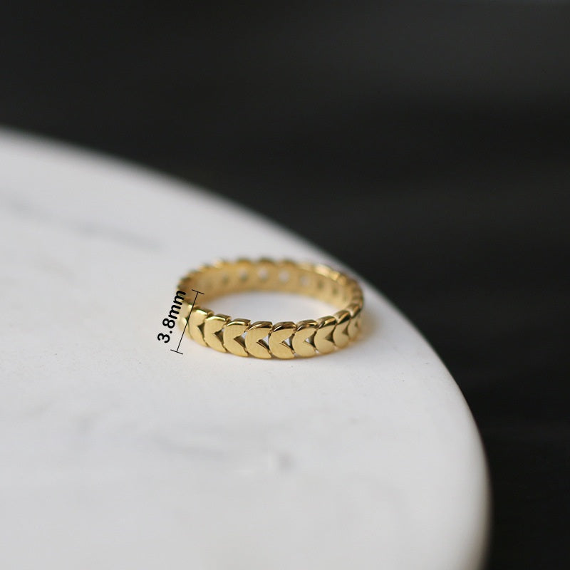 Ivy & Wheat Rings