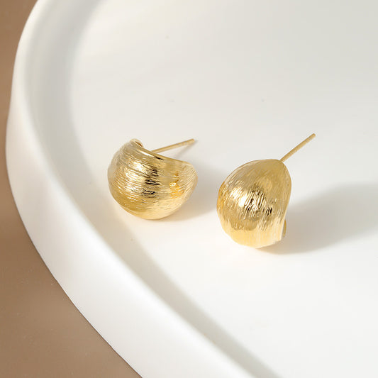 Luna 18ct Gold Vermeil Studs